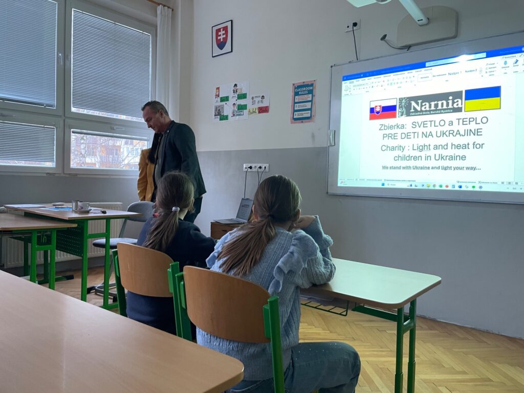 Do Narnie prišla vzácna návšteva - ZŠ Narnia, Banská Bystrica