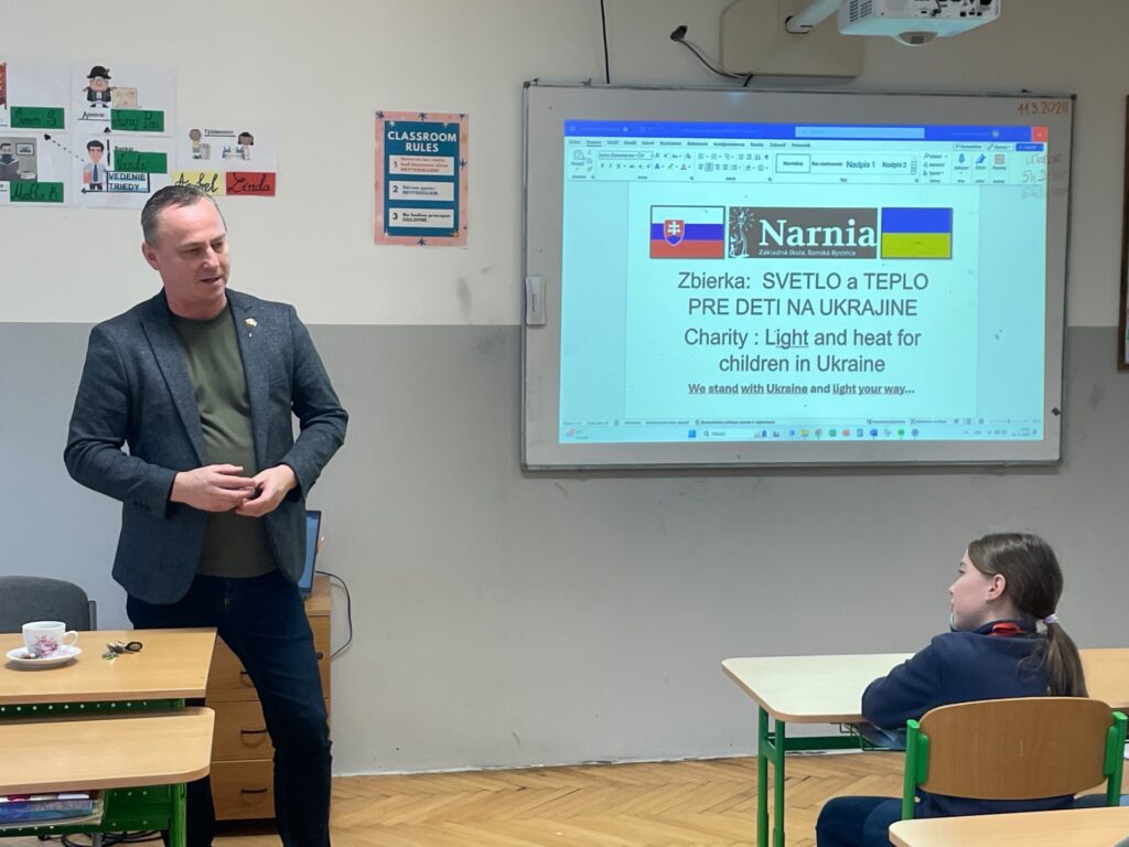 Do Narnie prišla vzácna návšteva - ZŠ Narnia, Banská Bystrica