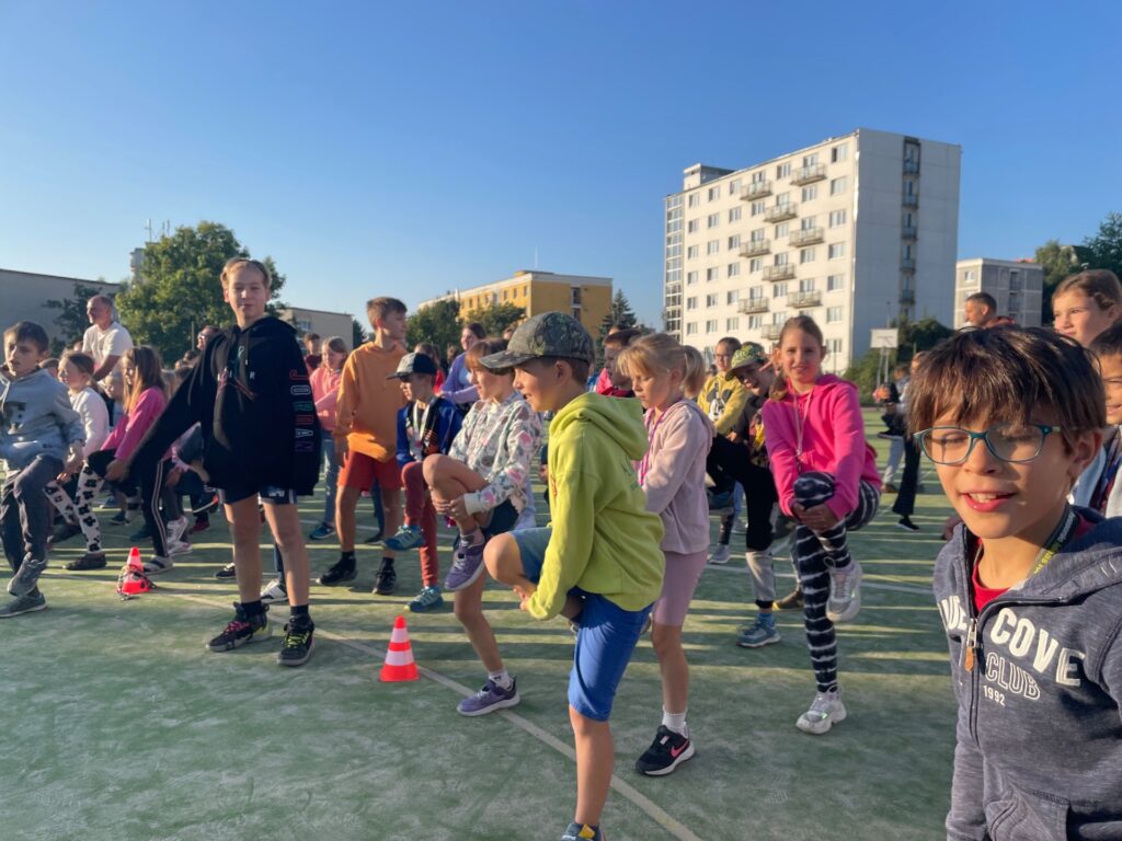 Európsky týždeň športu prebieha aj v Narnii - ZŠ Narnia, Banská Bystrica