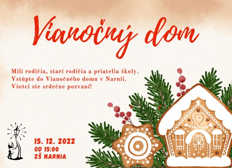 Pozvánka - ZŠ Narnia, Banská Bystrica