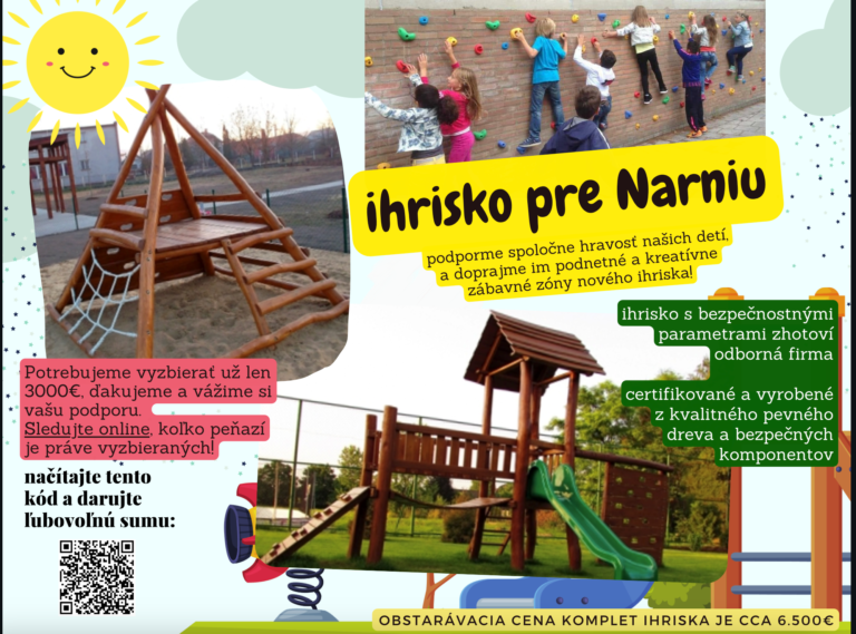 Ihrisko pre Narniu - ZŠ Narnia, Banská Bystrica